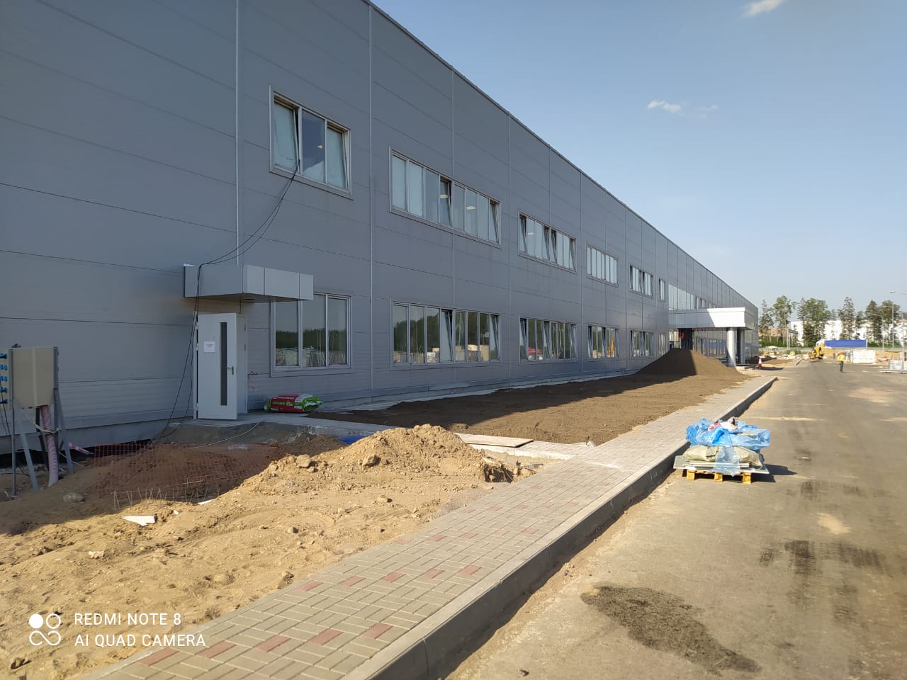 Продолжаются работы на проекте завода HYUNDAI
